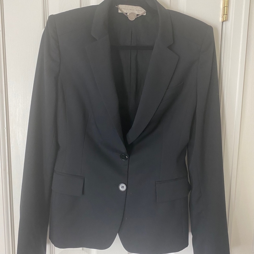 Stella McCartney wool blazer.